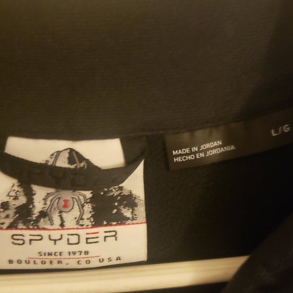 Spyder, half zip, pullover knit sweater - Picture 5 of 6